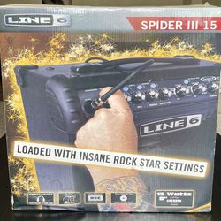 Line 6 Spider Ill 15 Amplifier - Brand New