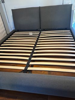 King size bed frame Z Gallerie