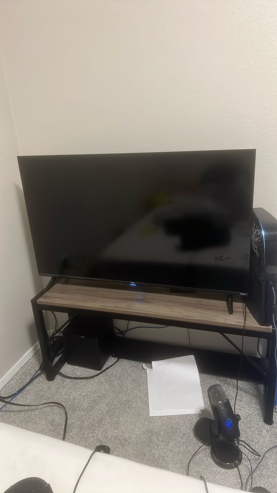 43” TCL Roku TV Remote Included
