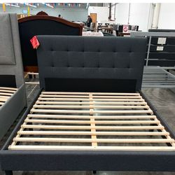 Queen size bed frame only