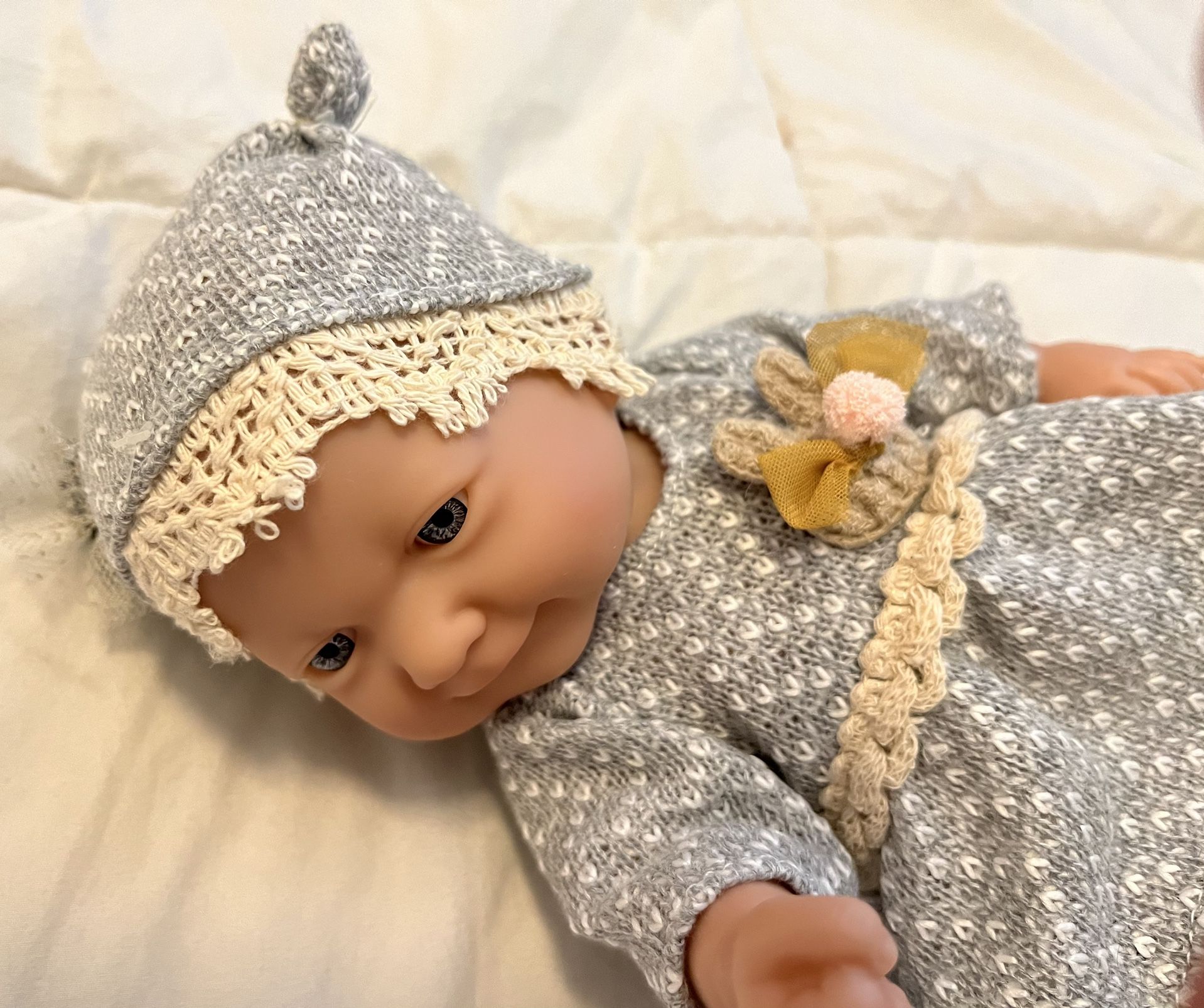 Realistic, baby girl, doll