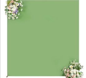 Square Backdrop Arch Cover Sage Green 6.6FT x 6.6FT Square Arch Backdrop Covers Stretchy Spandex Fitted party decorations