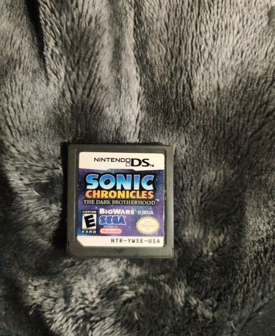 Sonic Chronicles: The Dark Brotherhood (Nintendo DS, 2008) Game Only