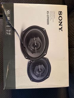 Sony Car Speakers