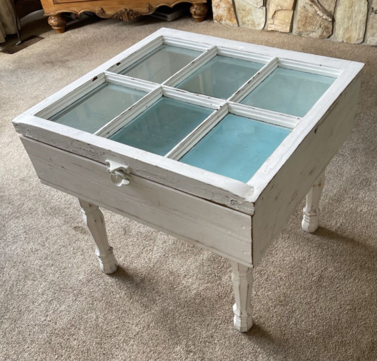Vintage Cute Lifting Window Table