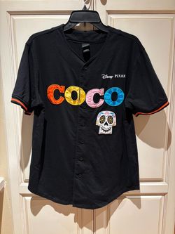 Disney x Pixar CoCo Miguel “0” baseball shirt black size S