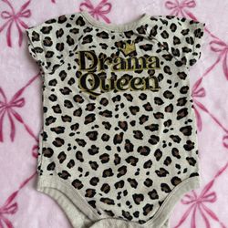 drama queen baby onesie