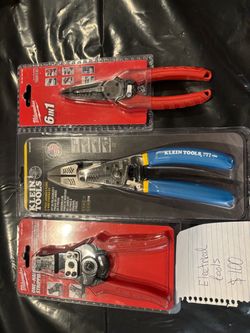 Milwaukee & Klein Tools Electrical Tool Set