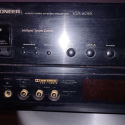 Pioneer VSX-604S Audio/Video Stereo Receiver