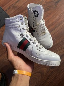 Gucci white hightop