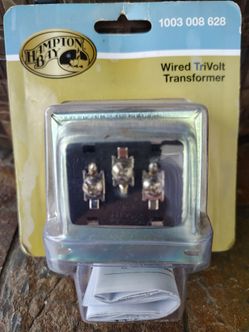 Hampton Bay Wired TriVolt Transformer