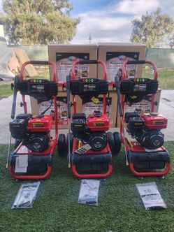 NEW gas pressure washer 3400psi NUEVA
