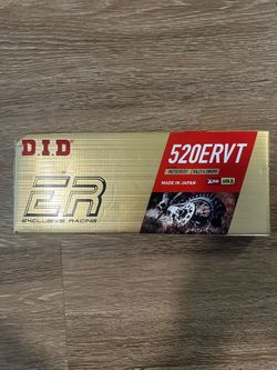 D.I.D. 520 ERVT Gold X-Ring Chain 120L – Brand New