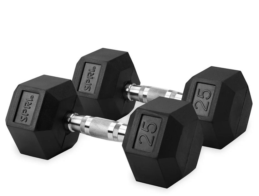 25 Pound Dumbbells