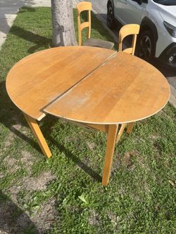 Crate & Barrel Table