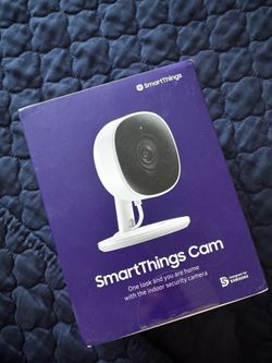 Samsung SmartThings Indoor Security Camera 1080P HD Video W/HDR
