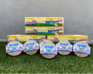 Squeeezy Butter & Squishy Dumpling Fidget Toys