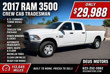2017 Ram 3500 Crew Cab