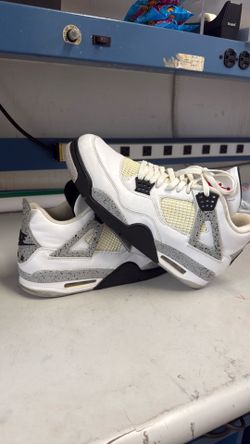 Jordan 4 Retro White Cement