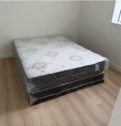 Full Hybrid Mattress Set $169 | Brand New