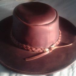 Leather Hat