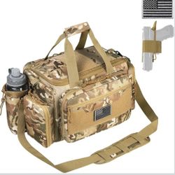 Brand New Tactical Range Bag – Camouflage Gear Bag – Retail $43