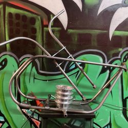 Minibike frame and rims