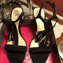 NEW Vince Camuto Women’s Black Suede 8 1/2 M Shoes 