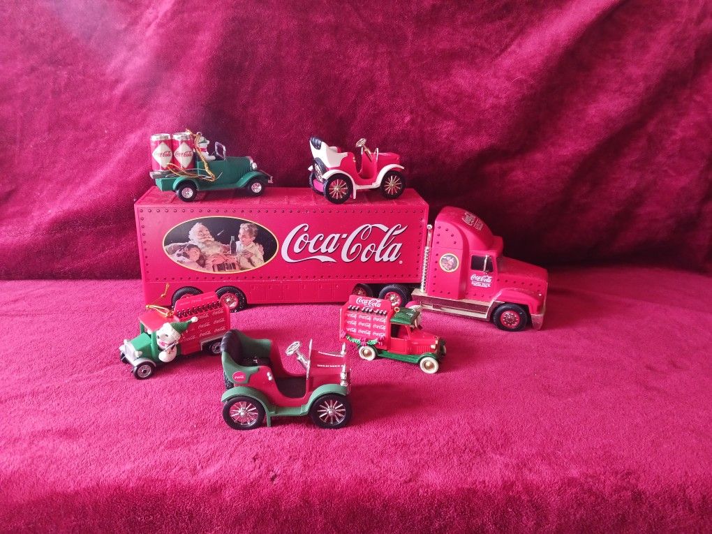 Coca Cola Semi N Coca Cola Christmas Ornaments