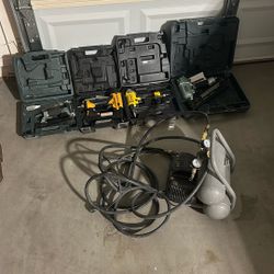 Multi Brand Air  Brad, Staple And  Nail Guns