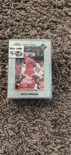 1991 Classic Draft Picks Larry Johnson Basketball Card