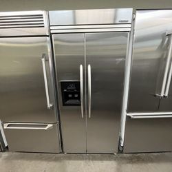 KITCHEN AID BUILT IN REFRIGERATOR WITH ICE AND WATER DISPENSER 