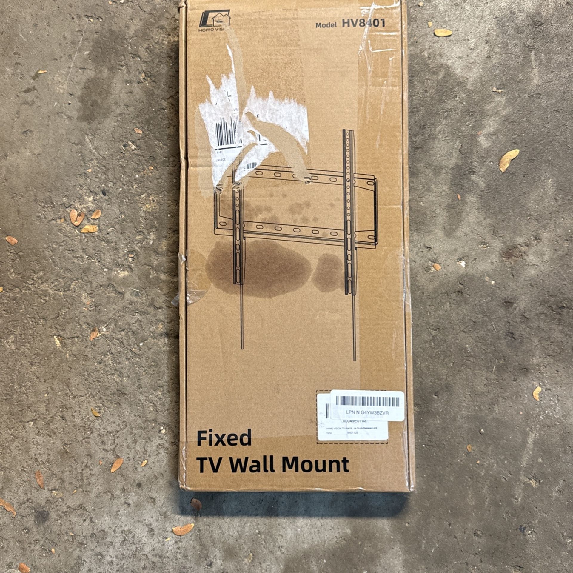 New Fixed Tv Wall Mount Up To 55”