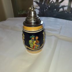 Porcelain 5" tall stein