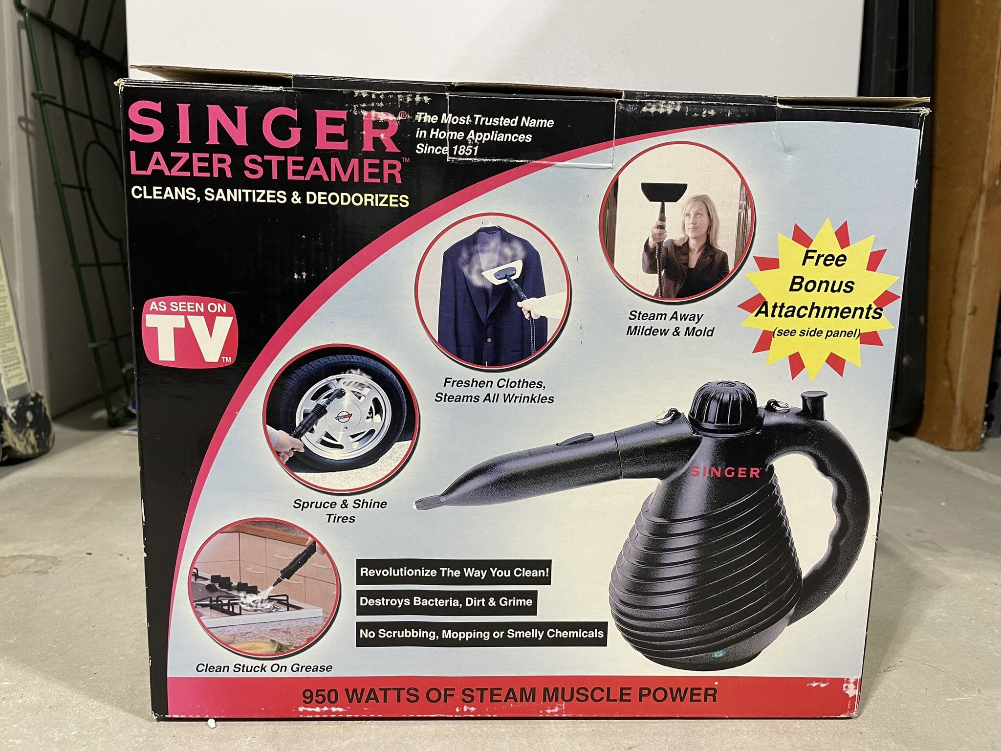 Singer Lazer Steamer