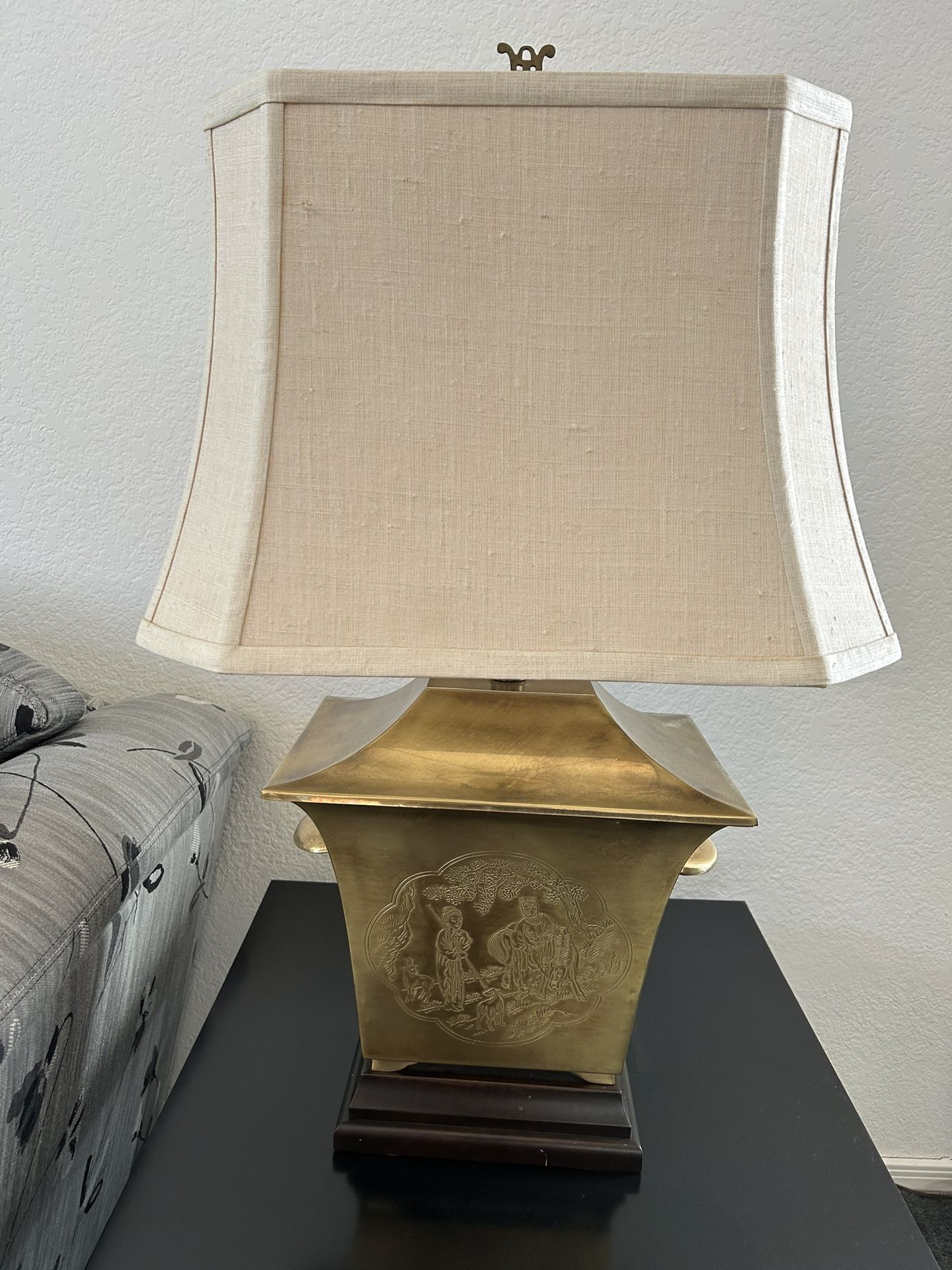 Brass Antique Table Lamp