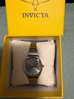 Invicta Two-Tone Dress Watch with Box