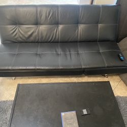 Leather Futon