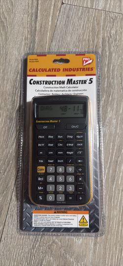 Calculated Industries Construction Master 5 Calculator