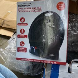 Space Heater And Fan