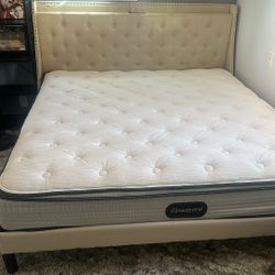 King Mattress And Bed Frame 