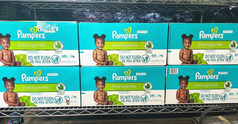 Pampers Free And Gentle Wipes