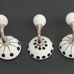 3 NEW Towel/Coat Hooks $7 for All 