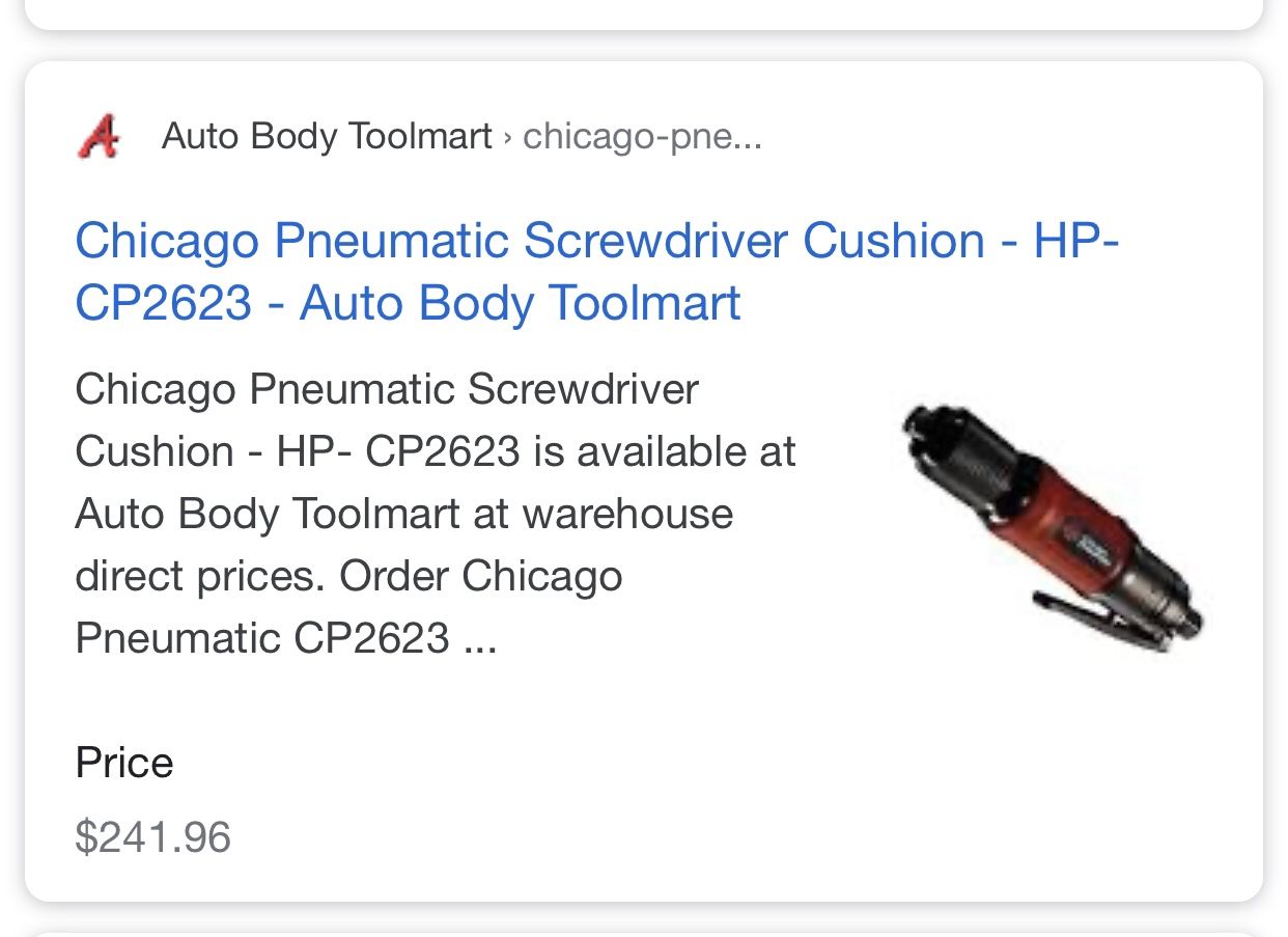Chicago pneumatic New. New