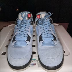 Jordan 4 University Blue size 14 (used)