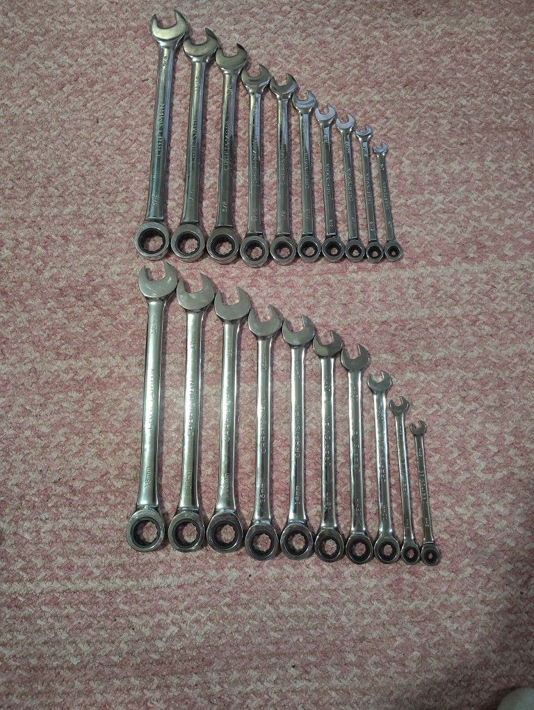 Craftsman Ratchet Wrench Set