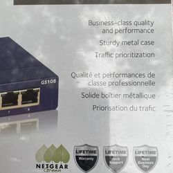 NETGEAR Pro Safe 8 Port Gigabit Switch