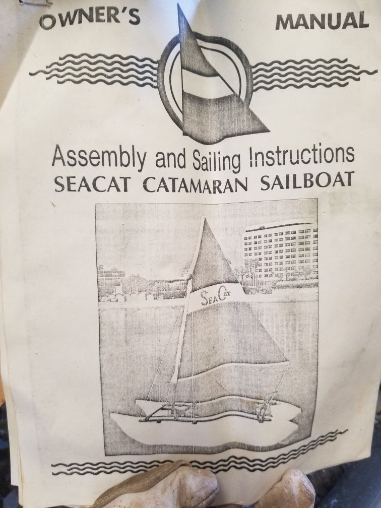 SeaCat portable catamaran sailboat