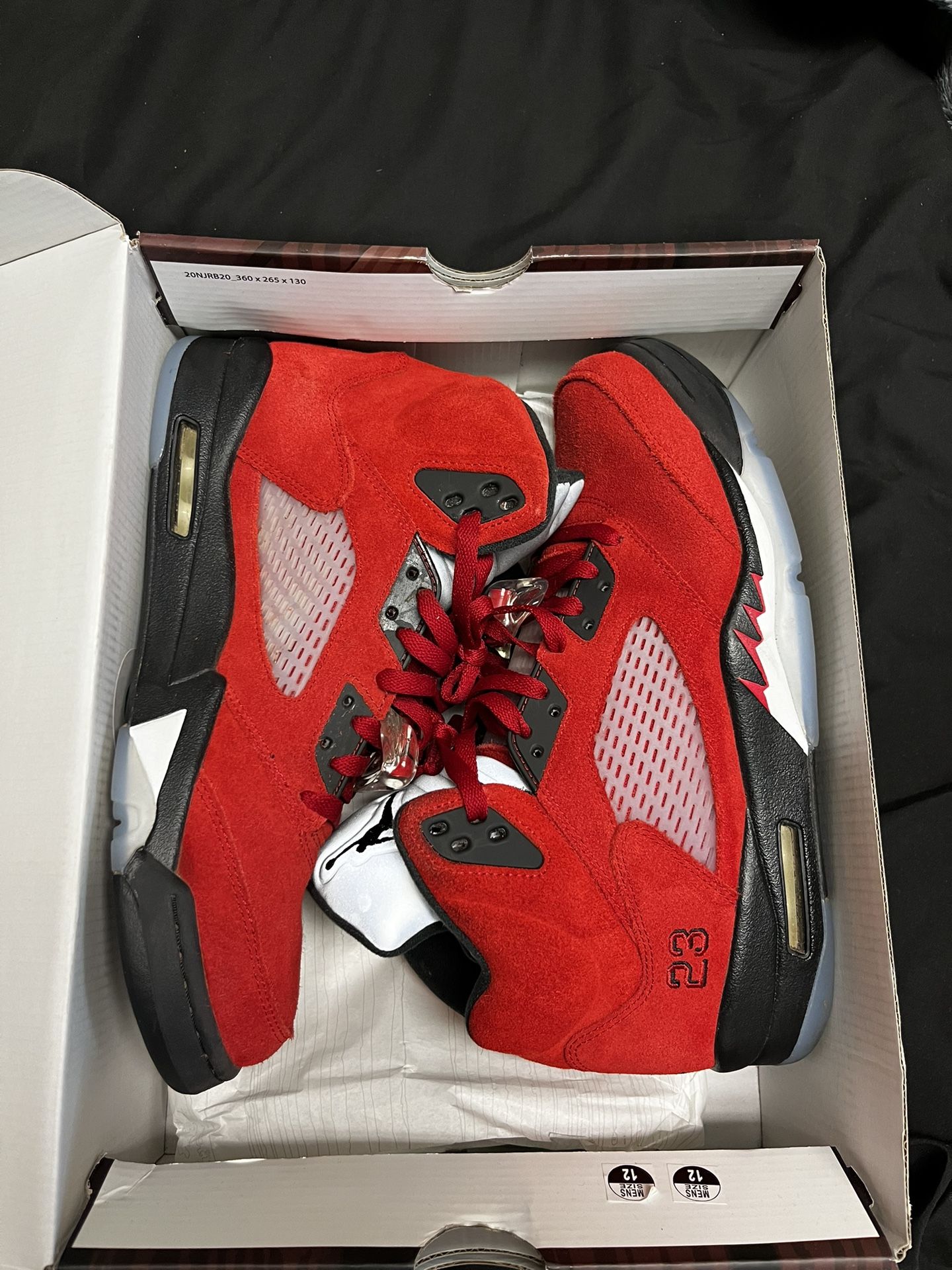 Jordan 5 Raging Bulls Size 12