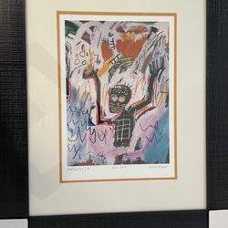 Basquiat picture Lithograph